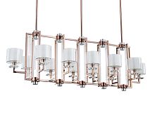 Люстра на штанге Newport 4408+4/S black nickel фото