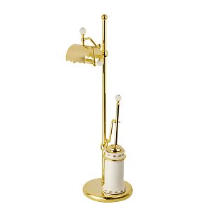 Стойка Migliore Provance 2-х функциональная H84 см, золото 17715 фото