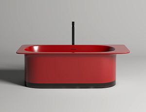 Ванна отдельностоящая NEW NINFEA 1800x820, матовая, S-Stone фото