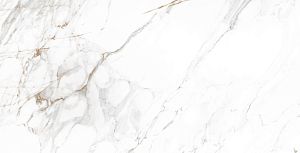 QUA Granite Calacatta Goldie 120x60 бежевый полированная фото