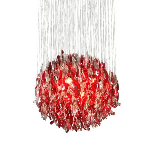 Подвесная люстра DeLight Collection GK702R red