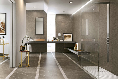 Керамогранит 610010001166 Supernova Stone Grey Lastra 20mm 60x60 фото 2