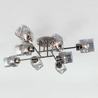 Люстра на штанге Eurosvet 30165/8 черный жемчуг фото