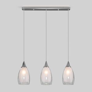 Подвесной светильник Eurosvet 50285/3 хром фото