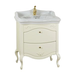 База Migliore Impero L68xH74xP51 см для раковины 70 см, 2 выдвижных ящика, цвет: Avorio 25977 фото