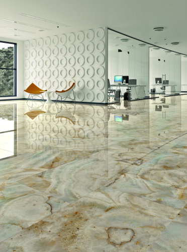 QUA Granite Venus 120x60 серый полированная фото 7