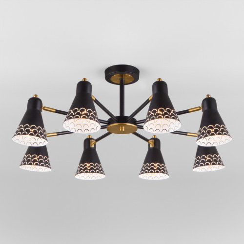 Люстра на штанге Eurosvet 70100/8 черный