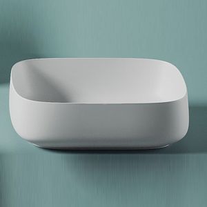 Artceram Cognac Раковина 56x41х15,5 см, без отв,, без перелива, цвет: белый матовый фото