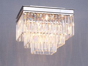Накладная люстра Newport 31105/PL nickel фото