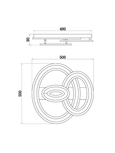 Потолочный светильник Freya FR10022CL-L63W фото 3