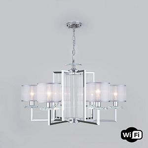 Подвесная люстра Eurosvet 60123/6 хром Smart (60108/6) фото