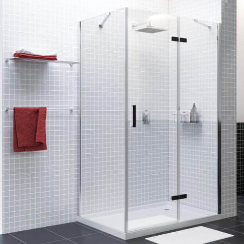 Wasserkraft Aller 10H06RBLACK MATT Душевой уголок фото 2