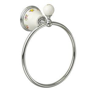 Кольцо Migliore Provance, керамика с декором/хром 17661 фото