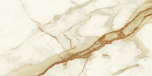 Керамогранит Atlas Concorde A4RN Marvel Calacatta Imperiale Lappato 37,5x75 фото