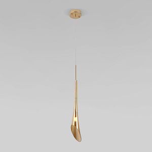 Подвесной светильник Eurosvet 50224/1 янтарный фото