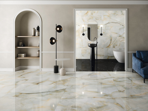 Керамогранит Ape Ceramica Onice A039511 Nacar Pol Rect 280х120 фото 2