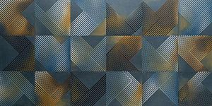 Керамогранит Colortile Ethnic Lost Blue Decor 60x120 фото