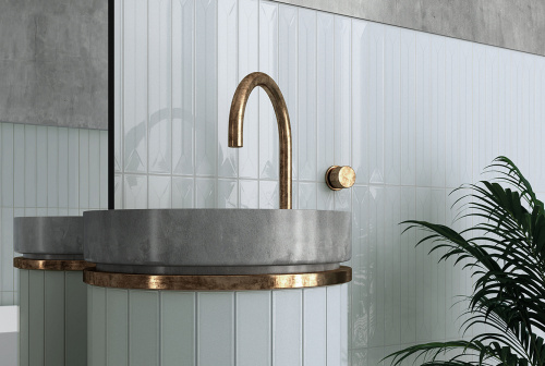 Керамическая плитка Equipe Vitral Axis Light Grey 31154 5х40 фото 2