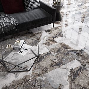 BIEN Arcturuse 120x60 серый полированная фото