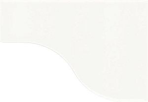 Плитка Equipe Curve 28844 White Gloss 8,3x12 фото