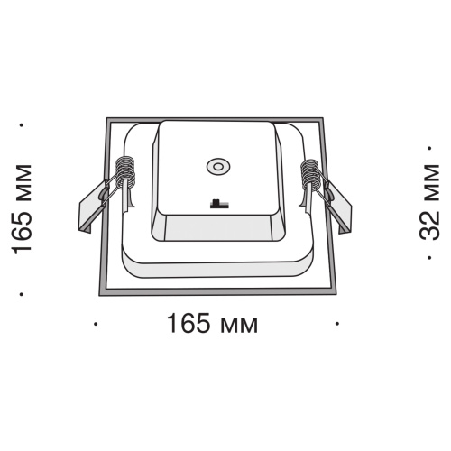 Встраиваемый светильник Maytoni Technical DL020-6-L12W фото 6