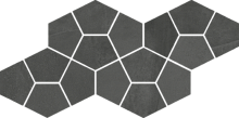 Мозаика Italon Continuum 620110000185 Petrol Mosaico Prism 41.3x20.5 фото