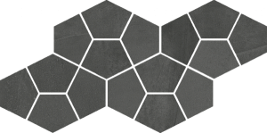 Мозаика Italon Continuum 620110000185 Petrol Mosaico Prism 41.3x20.5 фото