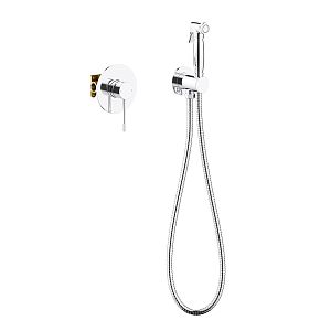 Смеситель встроенный с гигиеническим душем Timo Saona 2389/00SM хром фото