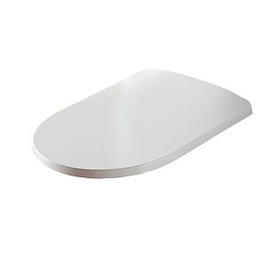 Artceram Monet Крышка с сиденьем Slim для унитаза, механизм soft-close, цвет: белый матовый/хром фото