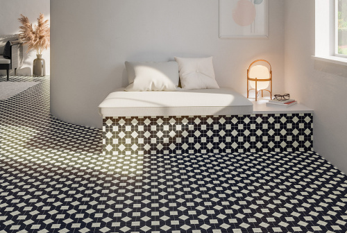 Керамогранит WOW Tesserae 130013 Suit B&W Plus 28х28 фото 2