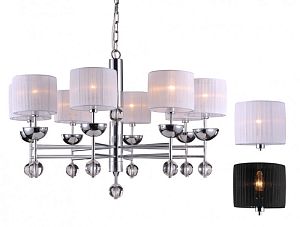 Подвесная люстра Newport 32008/C без абажуров фото