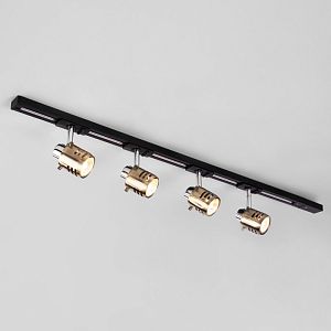 Трек-система Eurosvet 20076/4 хром/античная бронза фото