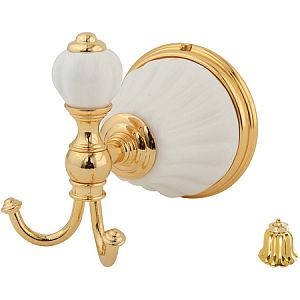 Крючок Migliore Olivia, керамика золото/золото 26260 фото