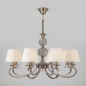 Подвесная люстра Eurosvet 60089/8 античная бронза фото