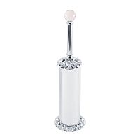 Ершик Migliore Cristalia напольный, хром/Swarovski 16803 фото