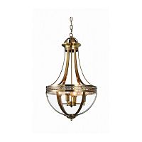 Подвесная люстра DeLight Collection KM0287P-4 antique brass фото