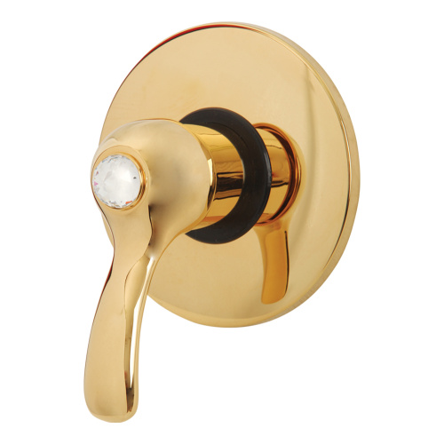 Смеситель монокомандный скрытого монтажа Migliore Lem Swarovski, золото 18894