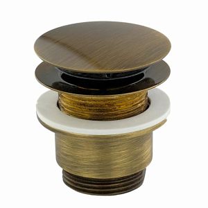 Донный клапан Migliore Ricambi "click-clack", 1"1/4 без перелива, бронза 17947 фото