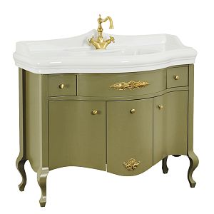 База Migliore Impero L110xH82xP57 см, для раковины 110 см, 3 двери 2 ящика, цвет: Olivia 25958 фото