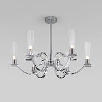 Люстра на штанге Eurosvet 60141/6 хром фото