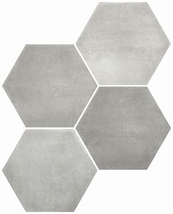DURSTONE SIX Cementine Керамогранит Grey 23x27 глазурованный матовый фото