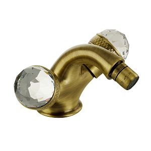 Смеситель для биде Migliore Axo Swarovski, бронза 18474 фото