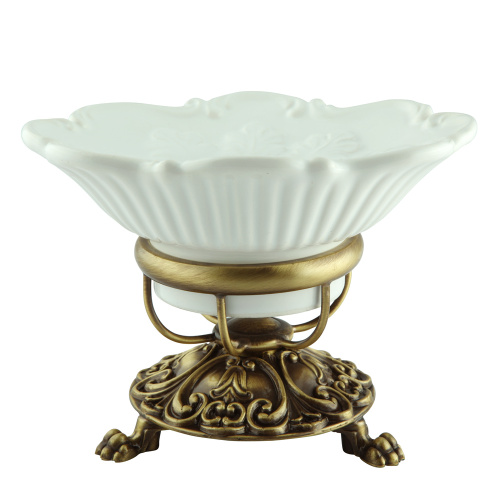 Mыльница Migliore Elisabetta настольная, керамика/бронза 16988