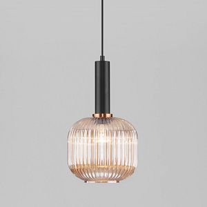 Подвесной светильник Eurosvet 50182/1 янтарь фото