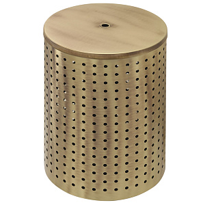 Корзина для белья Migliore Complementi, 72 литра, D40, H58 см, бронза 21994 фото