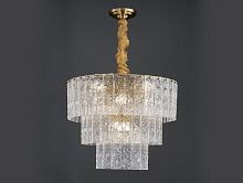 Подвесная люстра Newport 10826+10/С brass фото