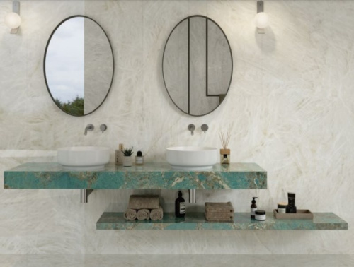 Керамогранит AFXR Marvel Crystal White Lappato 60x120 фото 2