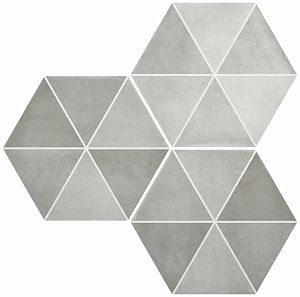 DURSTONE SIX Cementine Керамогранит Capri Grey 23x27 глазурованный матовый фото