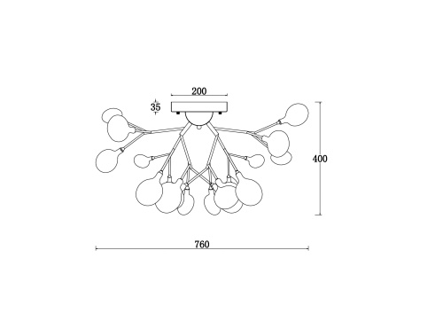 Потолочный светильник Freya FR5049CL-27B фото 4