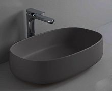 ArtCeram Cognac Раковина 55х35 см, без отв,, цвет: grigio oliva фото